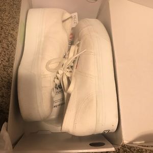 WHITE SUPERGA 290ACOTW Platform Sneakers